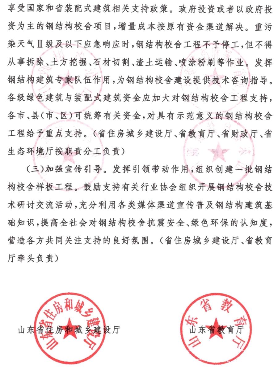 鋼結(jié)構(gòu)校舍建設(shè) 政策扶持知多少！(圖5)